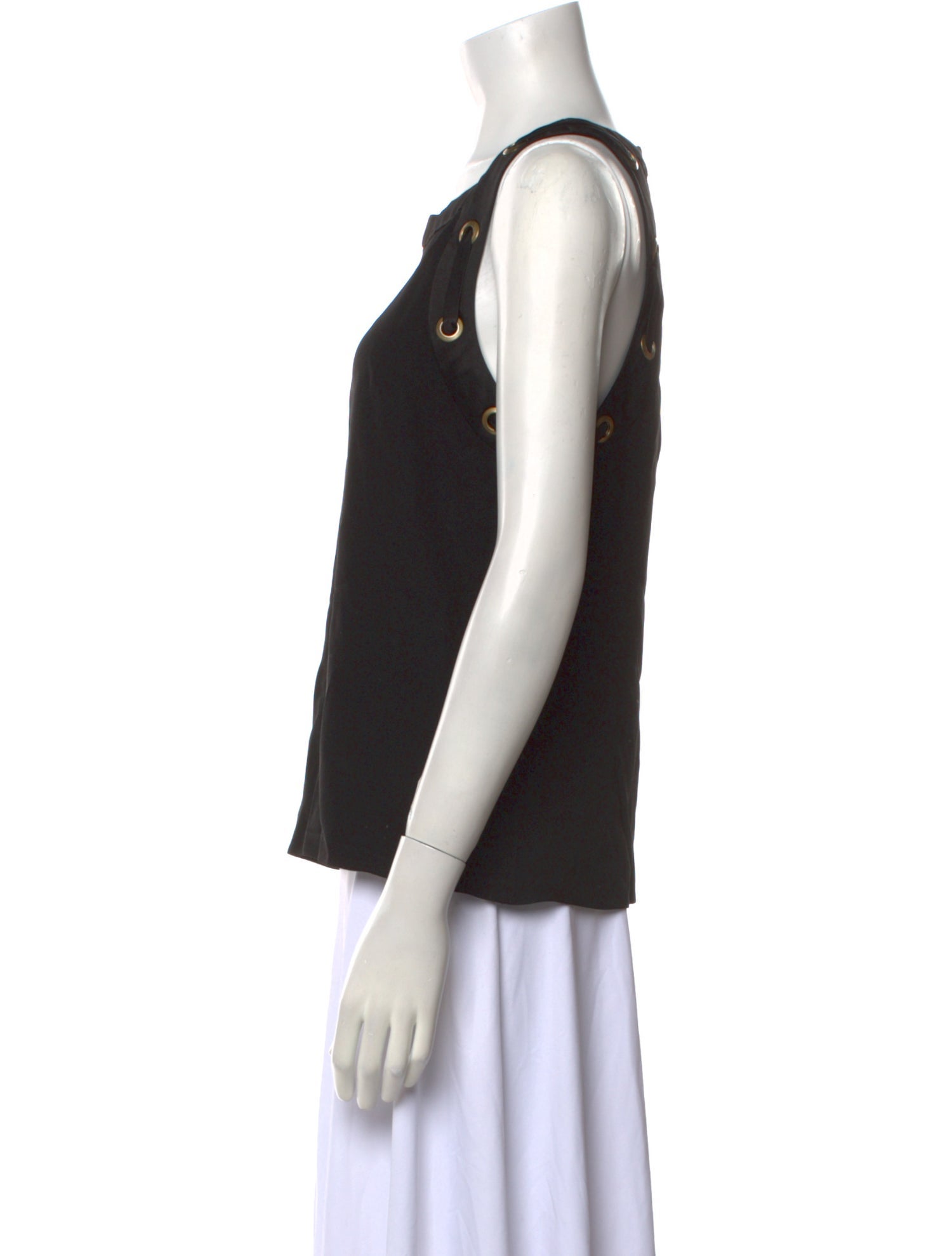 Ramy Brook Square Neckline Sleeveless Top