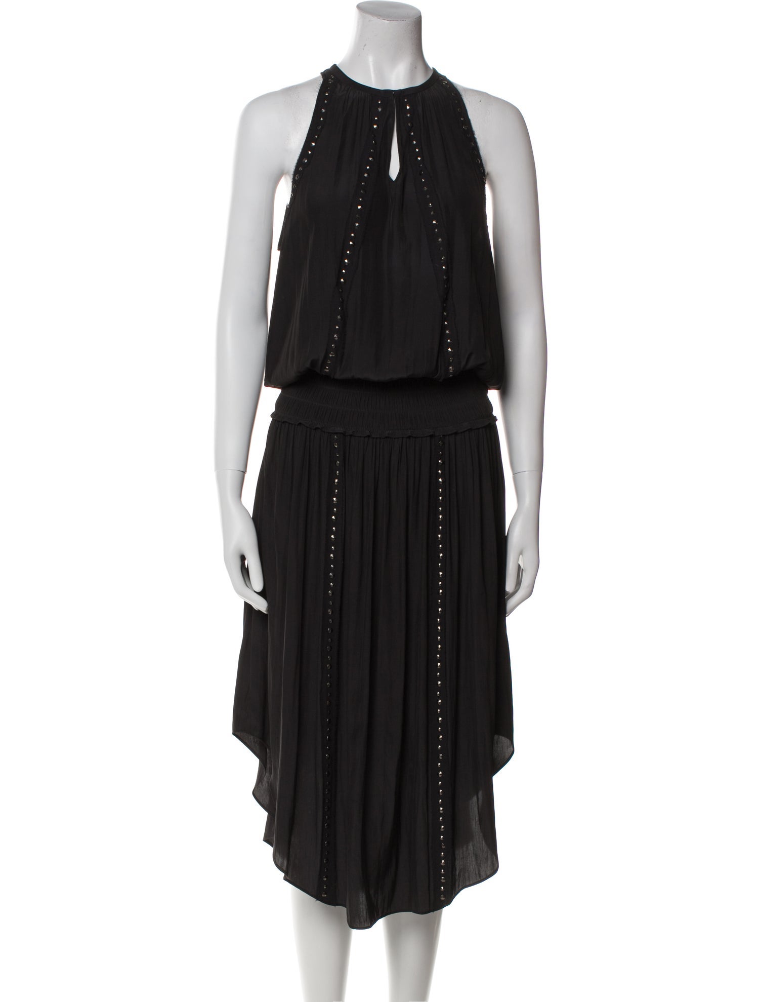 Ramy Brook Crew Neck Long Dress