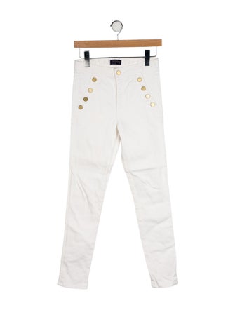 Ramy Brook Mid-Rise Skinny Leg Jeans