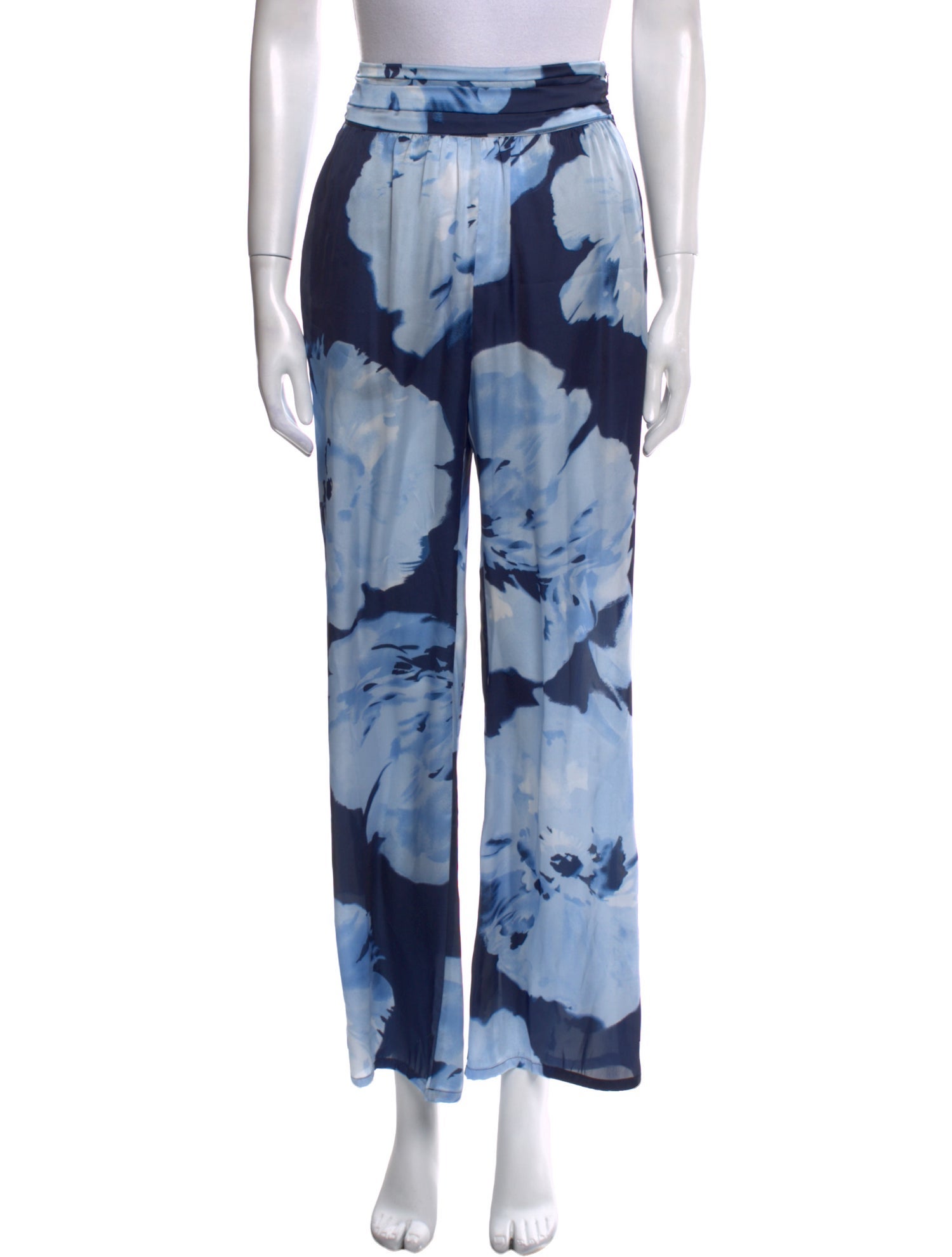 Ramy Brook Floral Print Wide Leg Pants w/ Tags