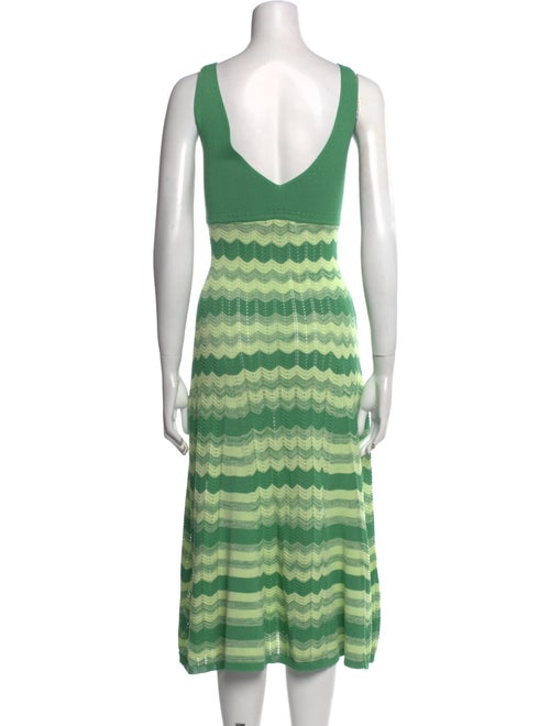 Ramy Brook Striped Midi Length Dress