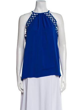 Ramy Brook Halterneck Sleeveless Blouse