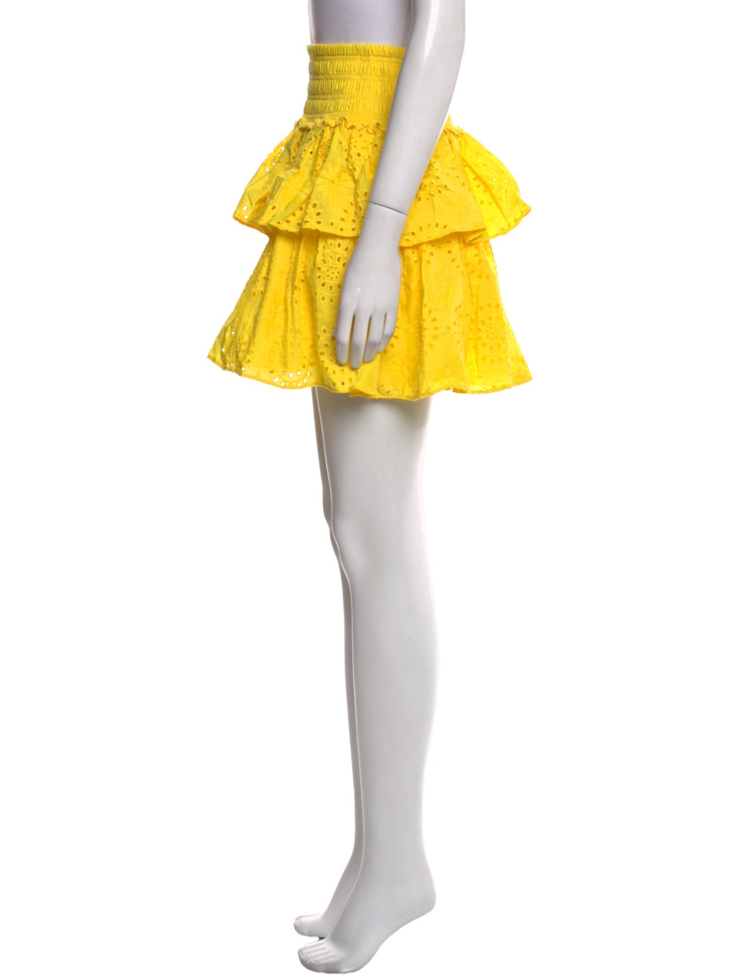 Ramy Brook Embroidered Accent Mini Skirt w/ Tags