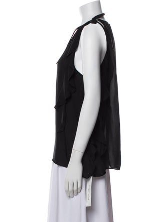 Ramy Brook Silk Halterneck Blouse