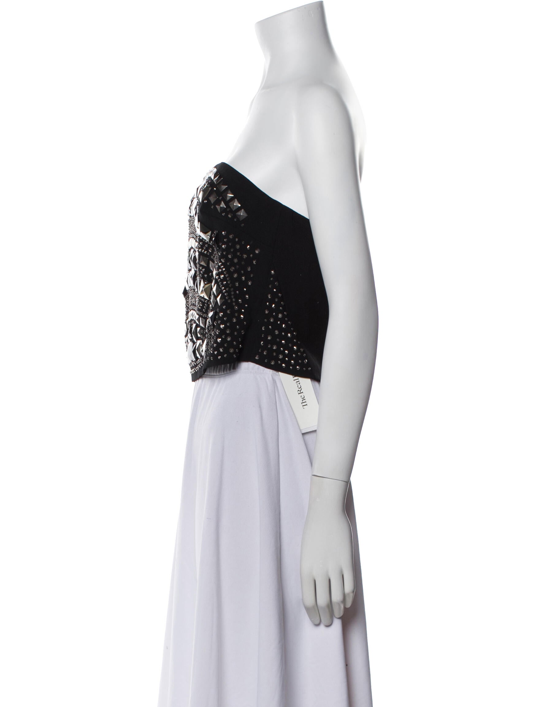 Ramy Brook Strapless Crop Top w/ Tags