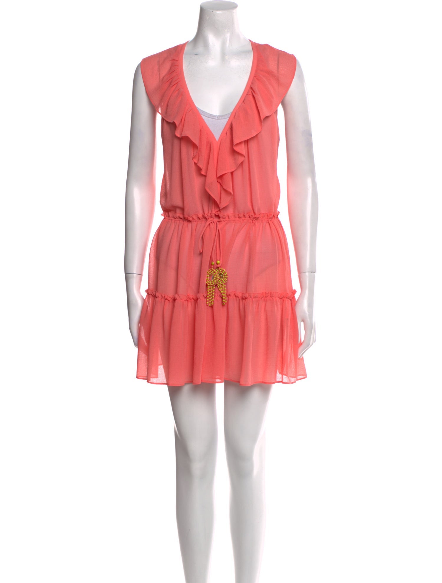 Ramy Brook V-Neck Mini Dress