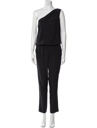 Ramy Brook Silk One-Shoulder Jumpsuit