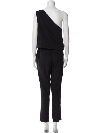 Ramy Brook Silk One-Shoulder Jumpsuit