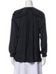 Ramy Brook Crew Neck Long Sleeve Blouse
