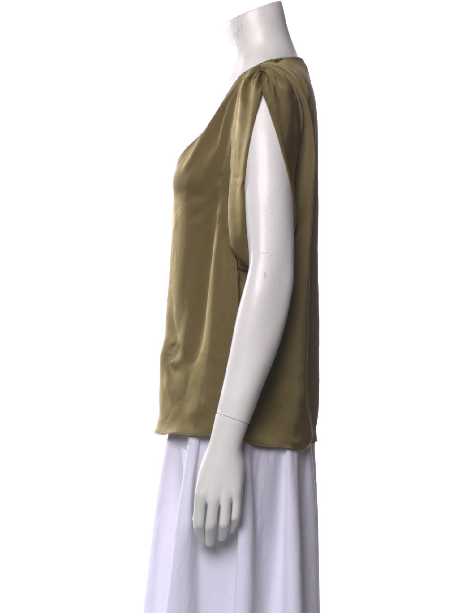 Ramy Brook V-Neck Short Sleeve Blouse