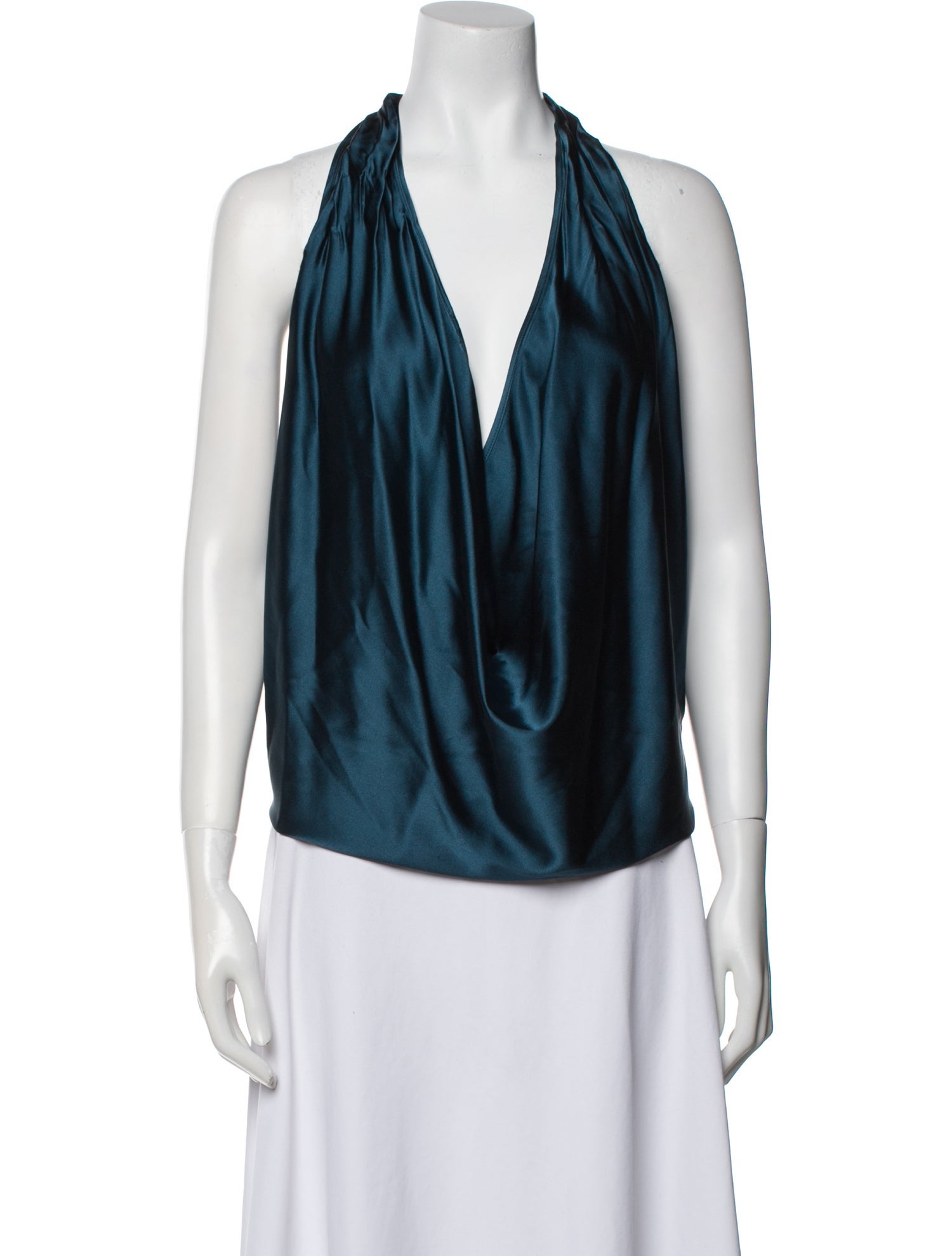 Ramy Brook Silk Cowl Neck Blouse