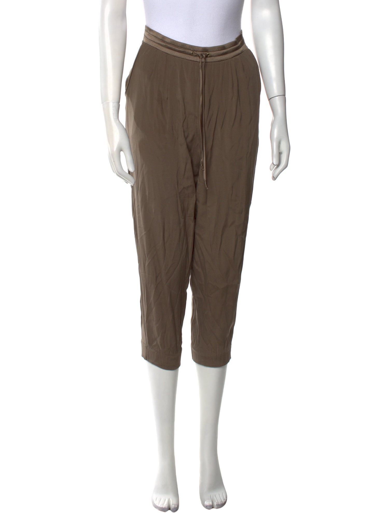 Ramy Brook Silk Skinny Leg Pants