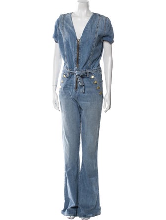 Ramy Brook Plunge Neckline Jumpsuit