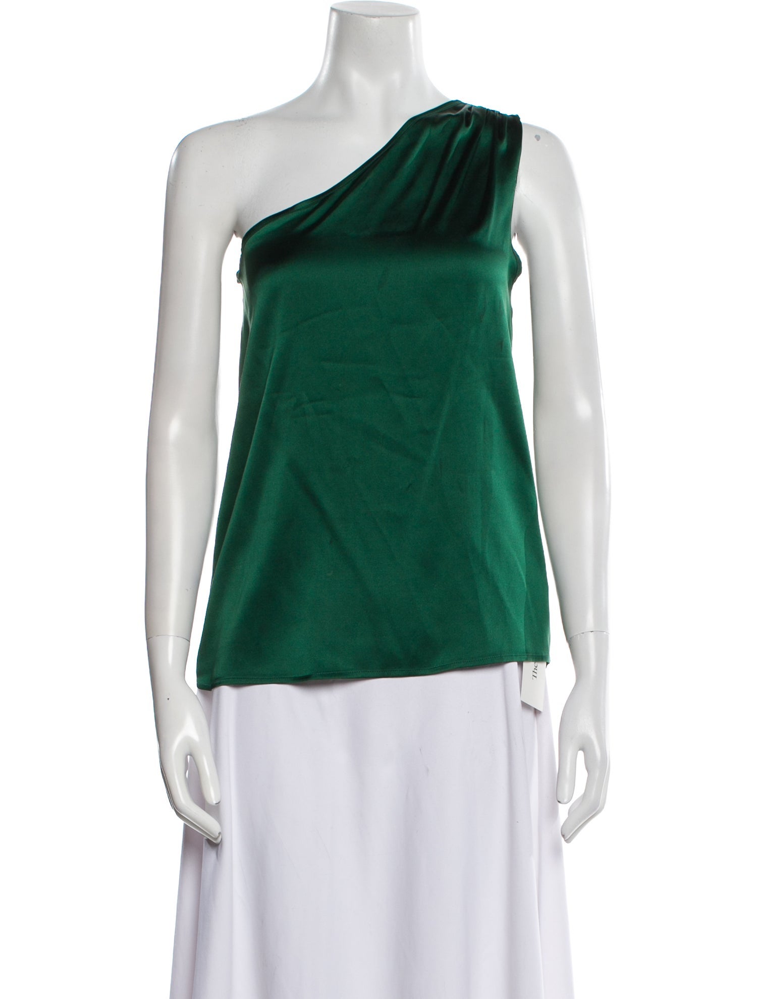 Ramy Brook Silk One-Shoulder Top