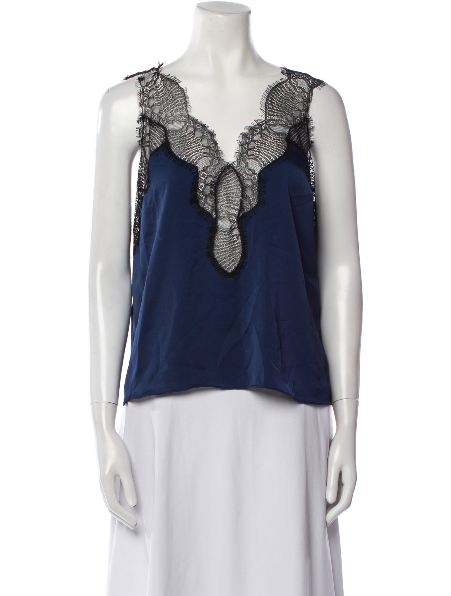 Ramy Brook V-Neck Sleeveless Blouse w/ Tags