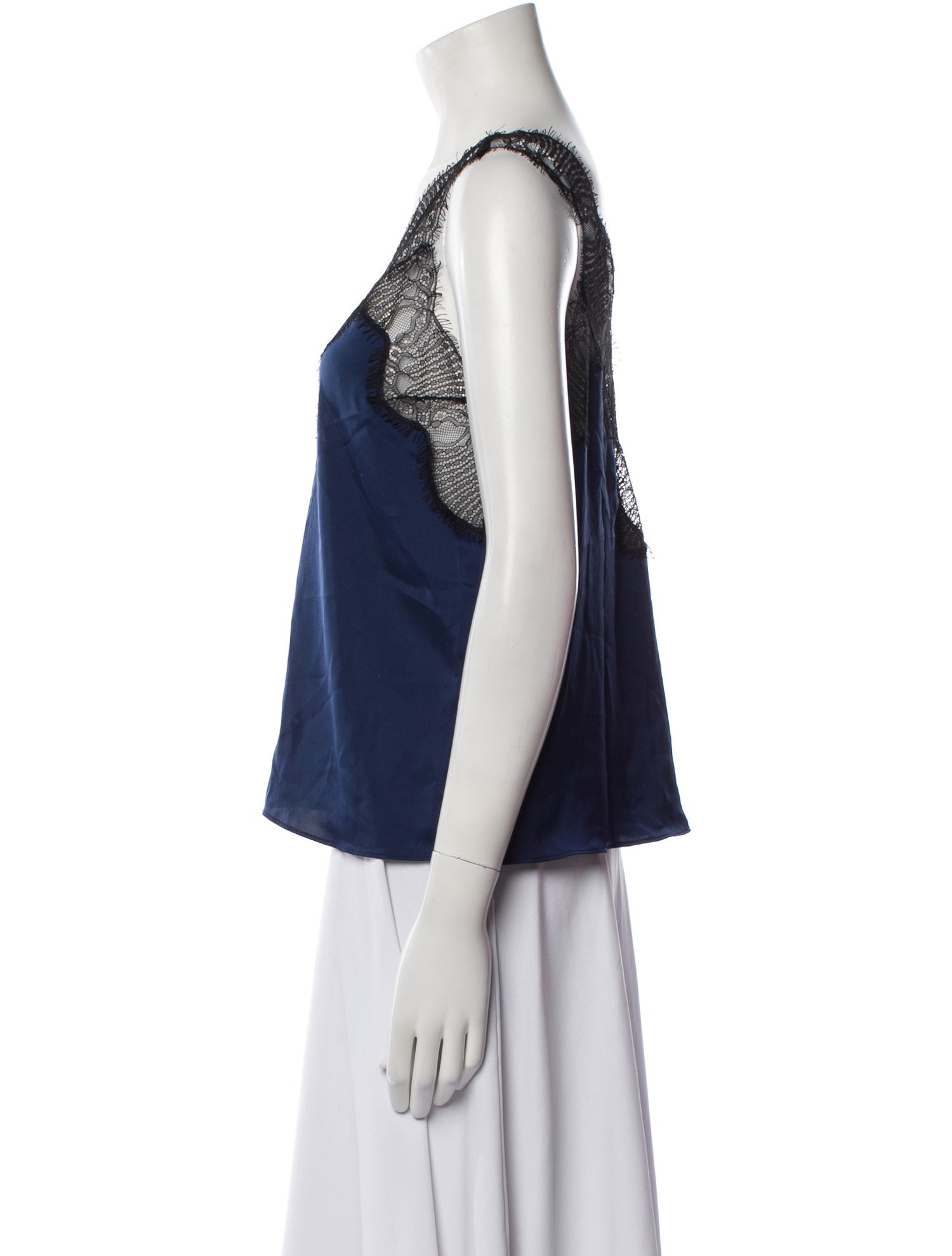 Ramy Brook V-Neck Sleeveless Blouse w/ Tags