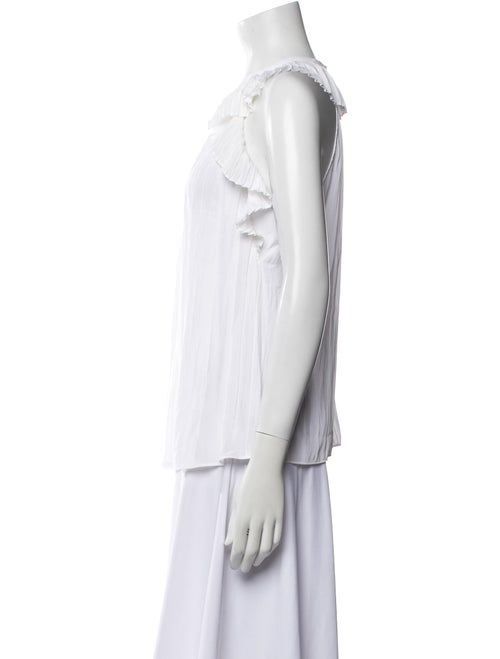 Ramy Brook Silk Crew Neck Blouse