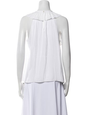Ramy Brook Silk Crew Neck Blouse