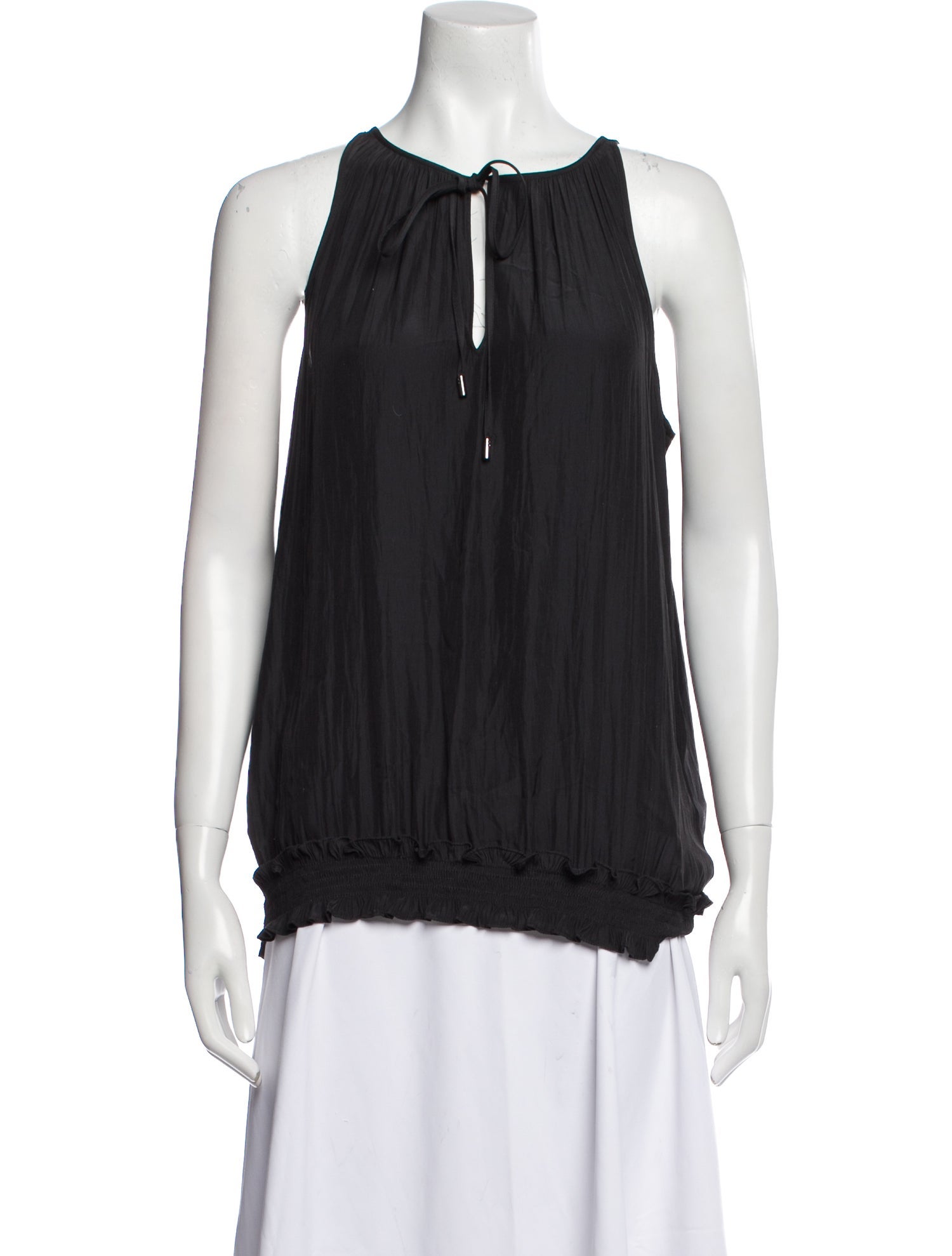 Ramy Brook Scoop Neck Sleeveless Blouse