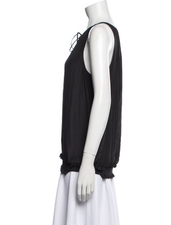 Ramy Brook Scoop Neck Sleeveless Blouse
