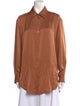 Ramy Brook Long Sleeve Button-Up Top