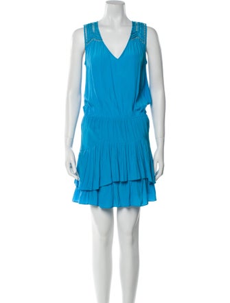 Ramy Brook V-Neck Mini Dress