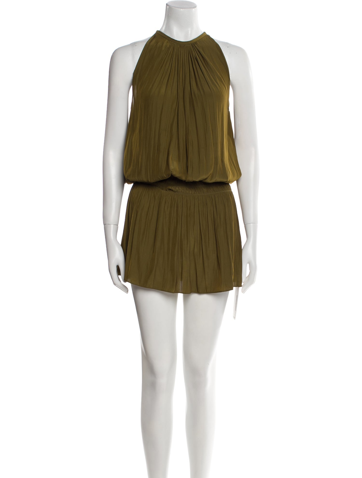 Ramy Brook Halterneck Knee-Length Dress