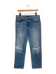 Ramy Brook Mid-Rise Straight Leg Jeans