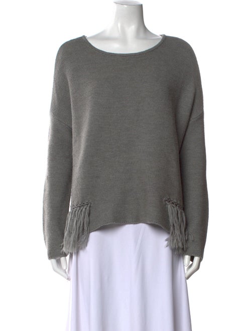 Ramy Brook Merino Wool Scoop Neck Sweater
