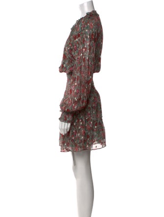 Ramy Brook Floral Print Mini Dress