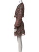 Ramy Brook Floral Print Mini Dress