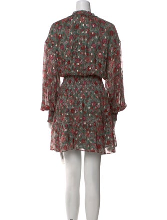 Ramy Brook Floral Print Mini Dress