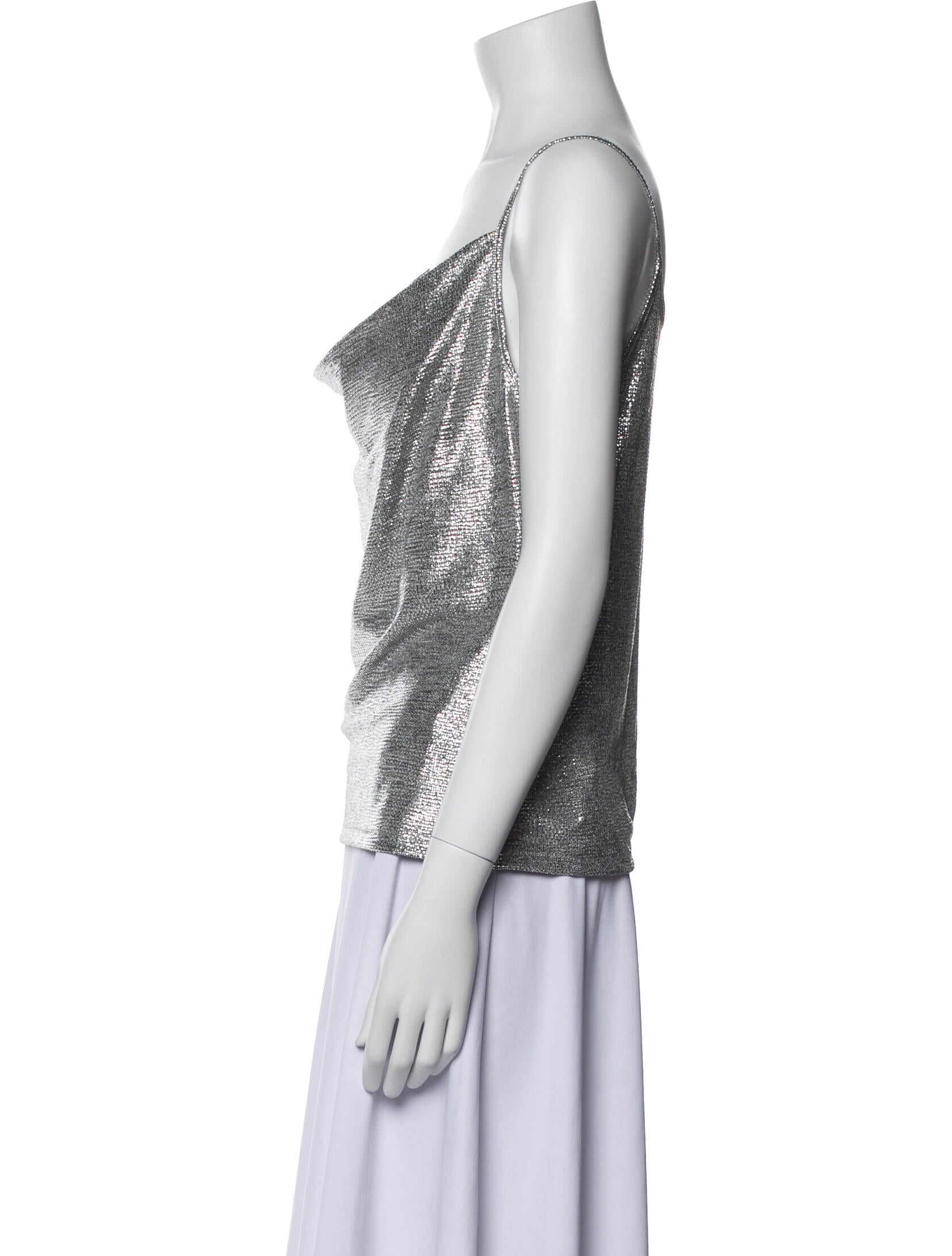 Ramy Brook Cowl Neck Sleeveless Top