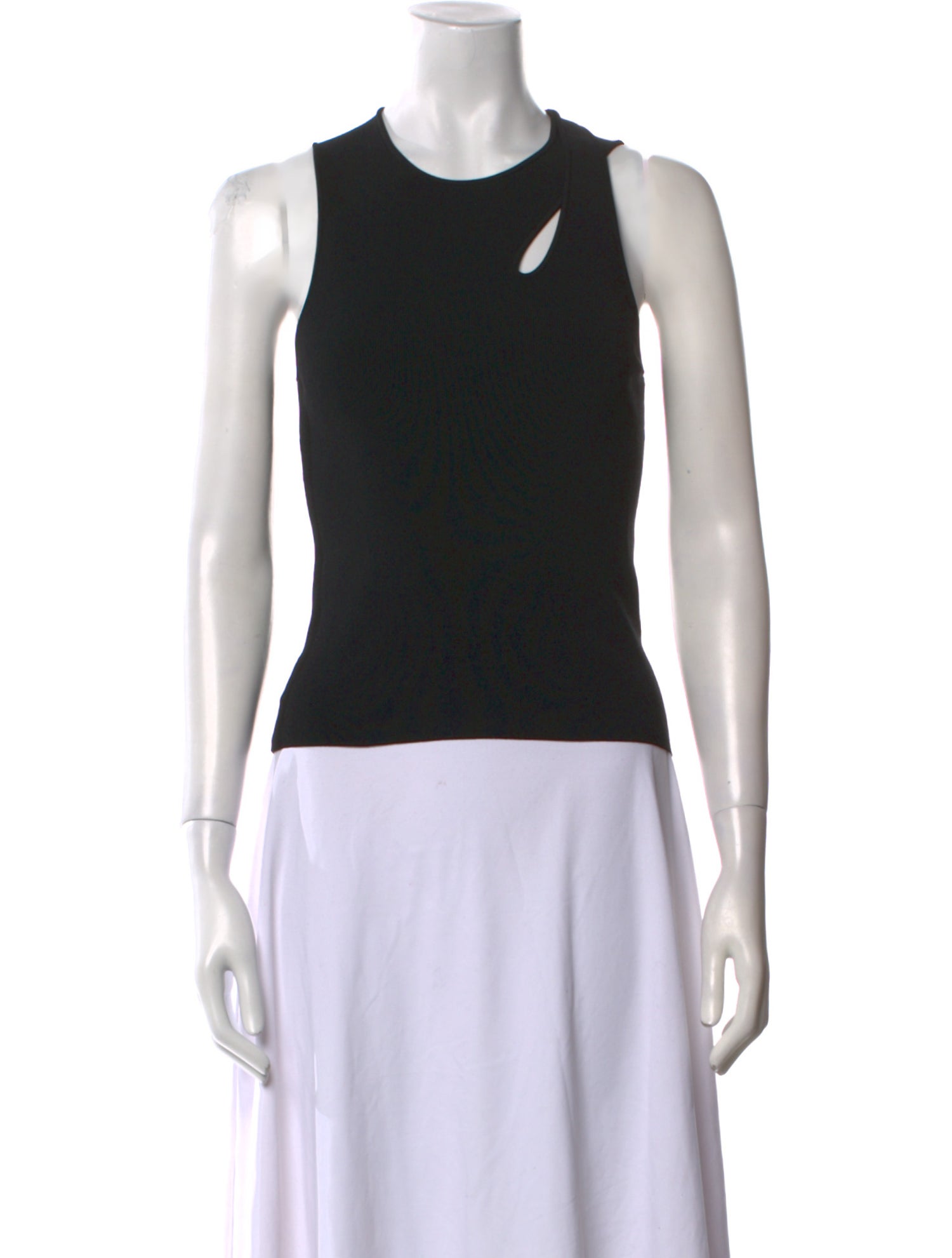 Ramy Brook Crew Neck Sleeveless Top
