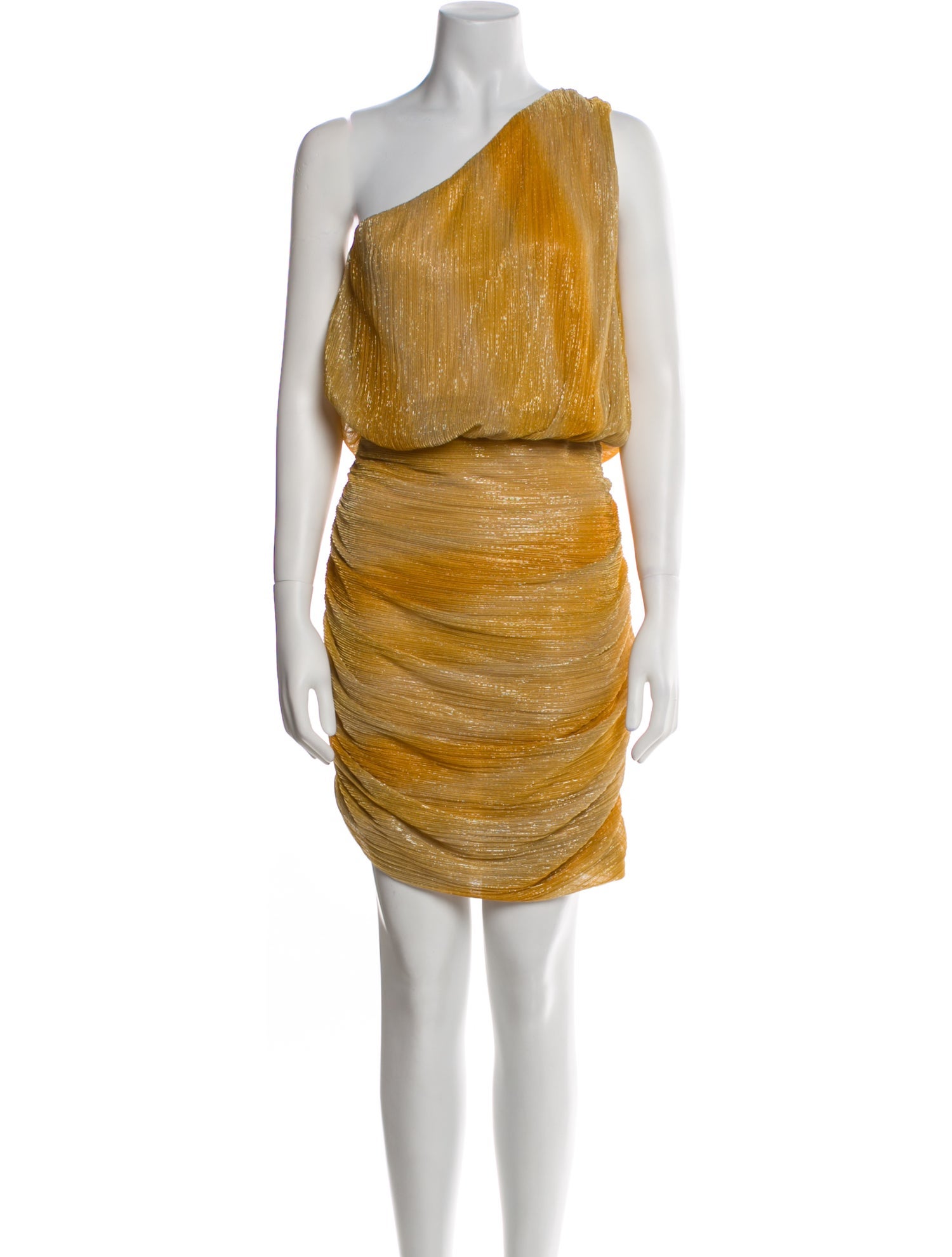 Ramy Brook One-Shoulder Knee-Length Dress