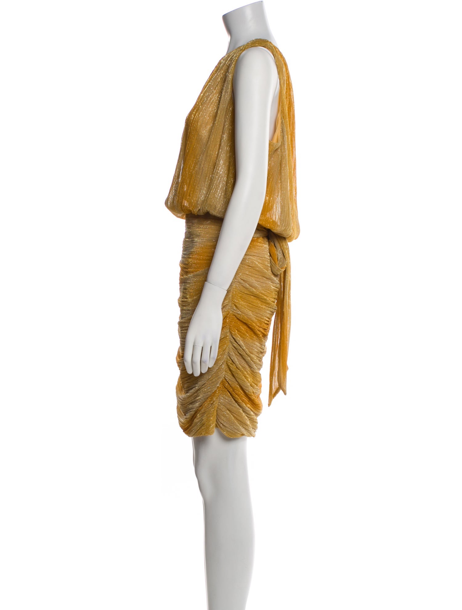 Ramy Brook One-Shoulder Knee-Length Dress