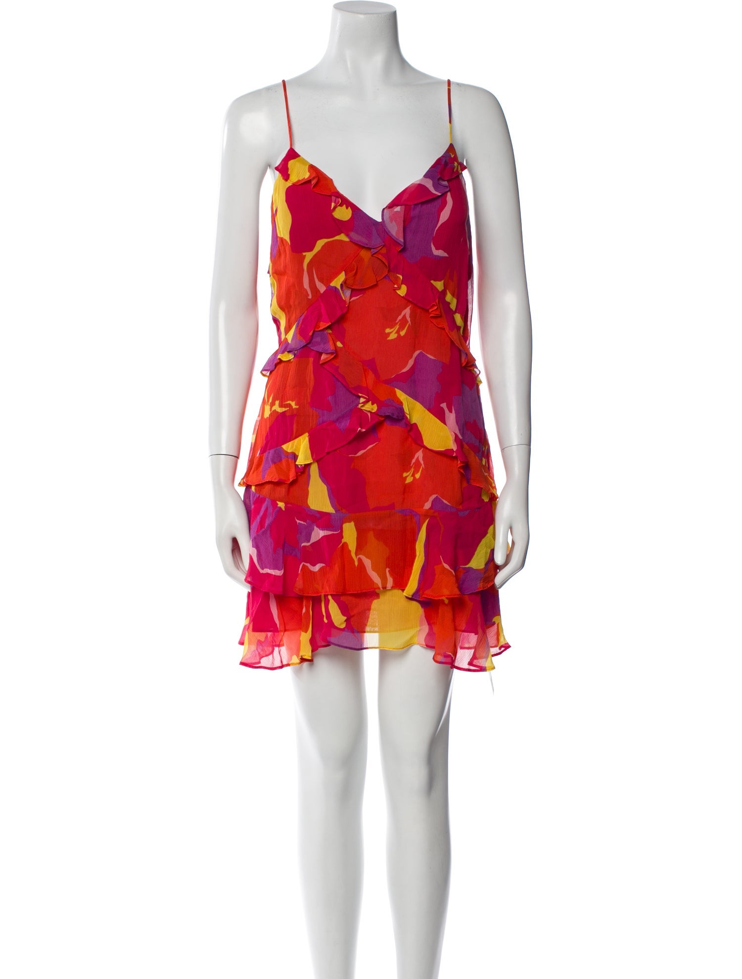 Ramy Brook Floral Print Mini Dress