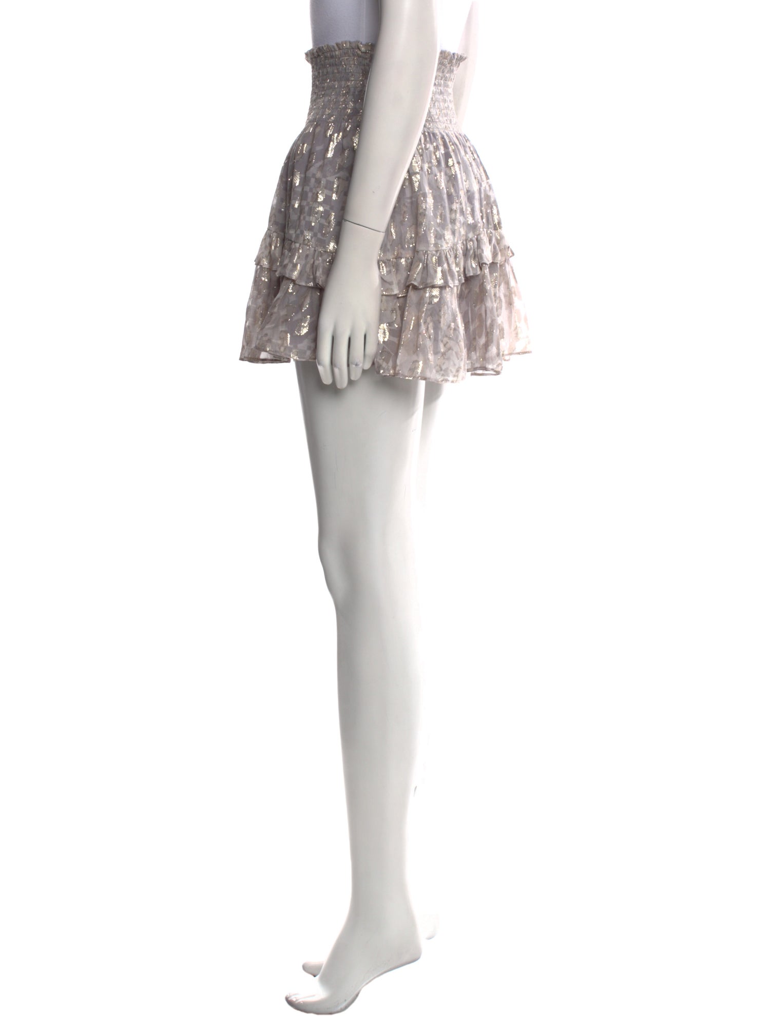 Ramy Brook Silk Mini Skirt