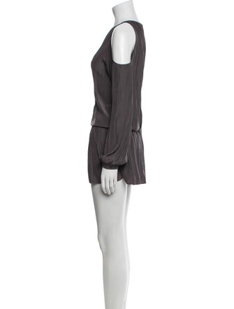 Ramy Brook Crew Neck Mini Dress
