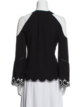 Ramy Brook V-Neck Long Sleeve Blouse