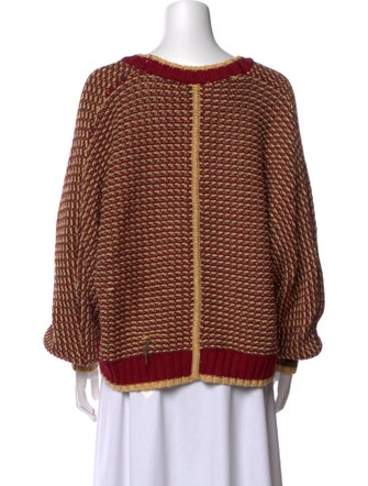 Ramy Brook Striped V-Neck Sweater