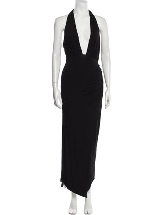 Ramy Brook V-Neck Long Dress