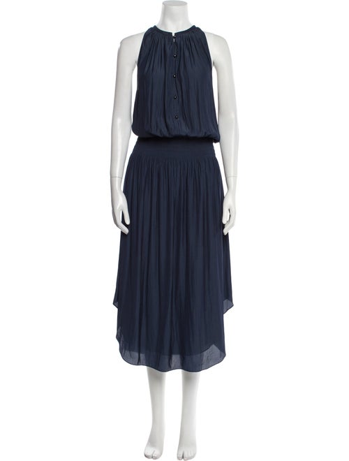 Ramy Brook Crew Neck Long Dress