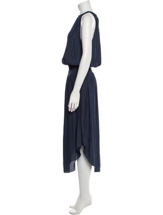 Ramy Brook Crew Neck Long Dress
