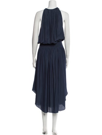 Ramy Brook Crew Neck Long Dress
