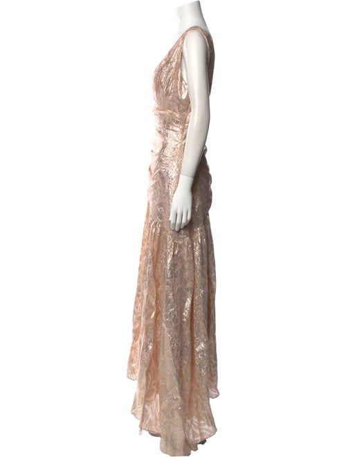 Ramy Brook Striped Long Dress