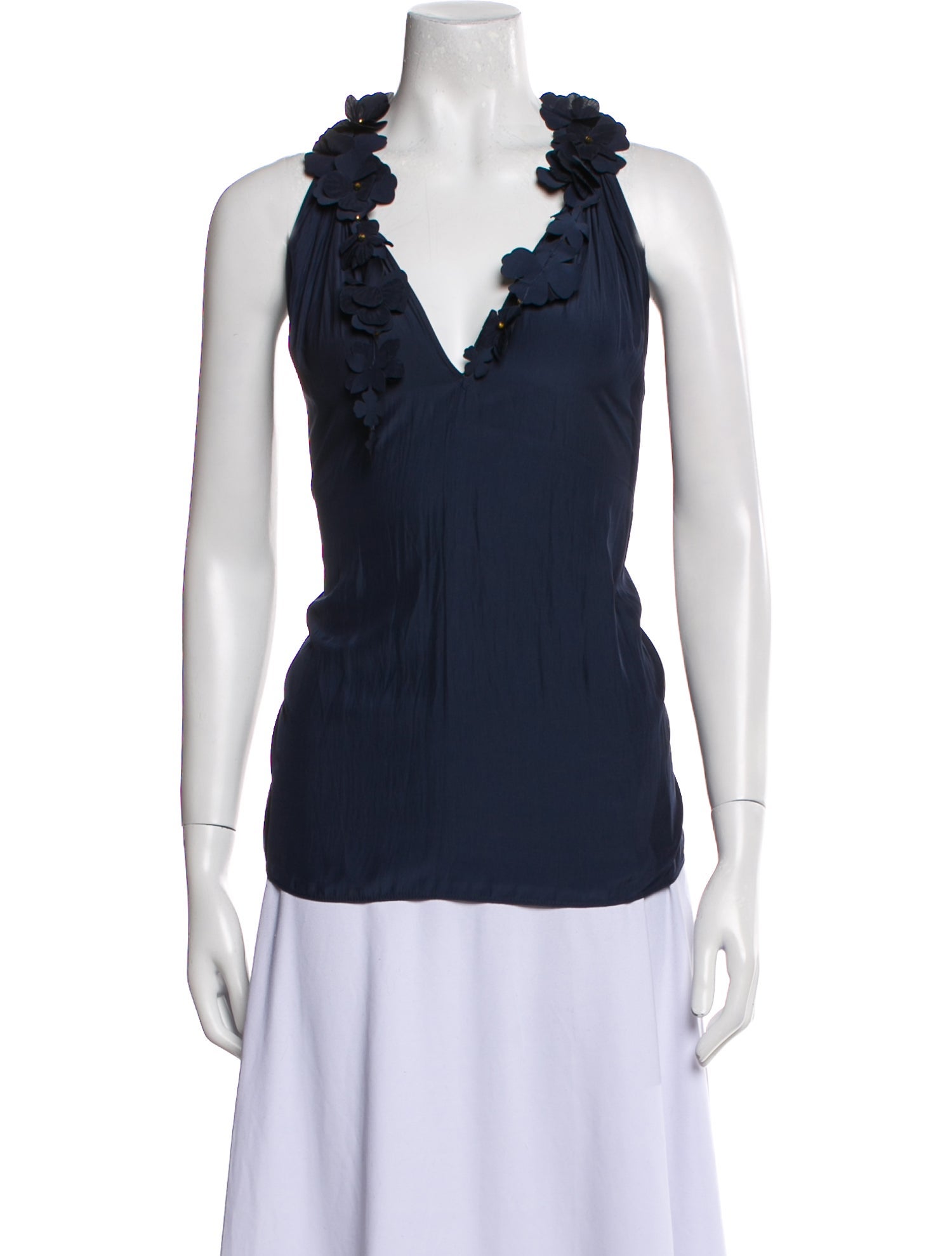 Ramy Brook V-Neck Sleeveless Top w/ Tags