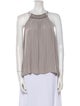 Ramy Brook Square Neckline Sleeveless Blouse