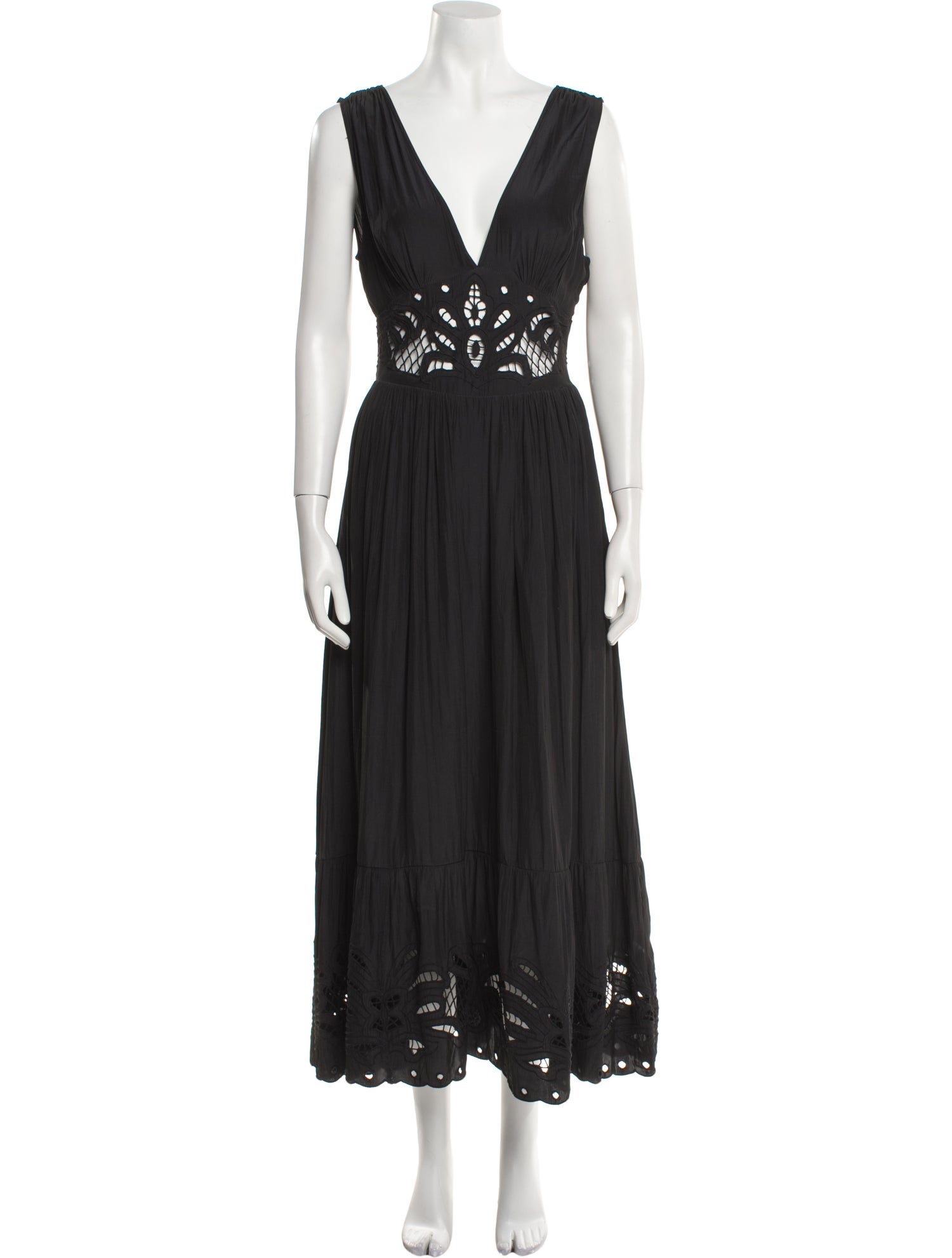 Ramy Brook V-Neck Long Dress