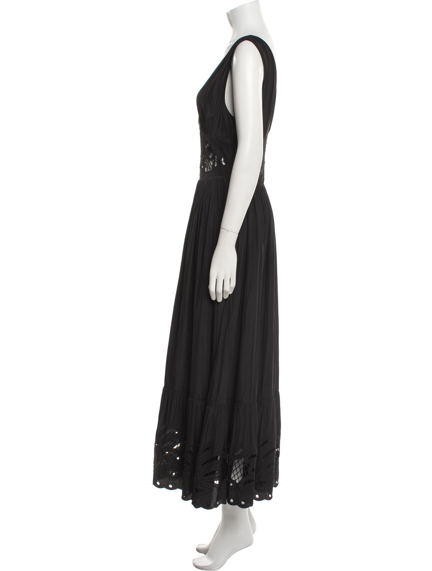 Ramy Brook V-Neck Long Dress